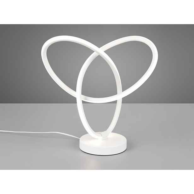 Stolní lampa LED Lando, bílá