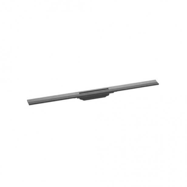 Hansgrohe RainDrain Flex sprchový žlab 90 cm nerez kartáčovaný černý chrom 56045340