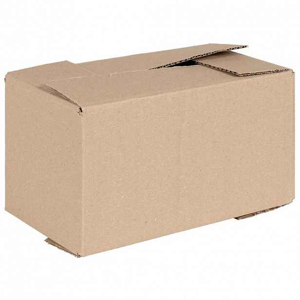 vidaXL Skládací box s úložištěm 50 ks Přírodní 24 x 13 x 13 cm Lepenka