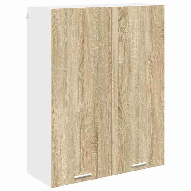 vidaXL Závěsná skříňka Sonoma dub 80 x 31 x 100 cm Kompozitní dřevo