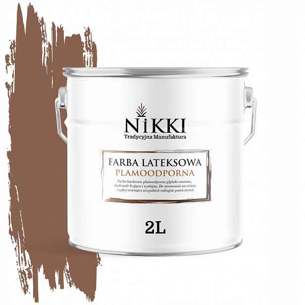 Barva Odolná Vůči Skvrnám, Čokoládová Barva H4515 2L, Hluboký Mat