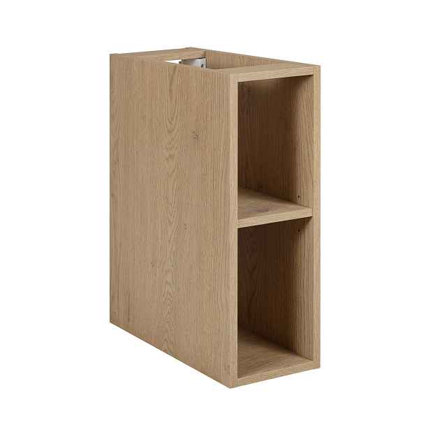 Elvisia Regál do koupelny SIMPLE light oak