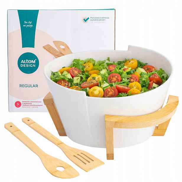 Salátová Mísa 3,8 l Miska na saláty a příbory Altom Design Regular