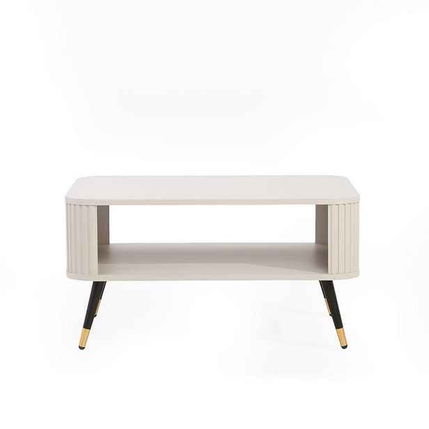 Idohome KONFERENČNÍ STOLEK AURA 80/60/42 cm obdélníkový, kašmírový