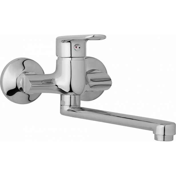 JB Sanitary Nástěnná dřezová a umyvadlová baterie FINERY, rozteč 100 mm, ramínko 200 mm F10 30 00