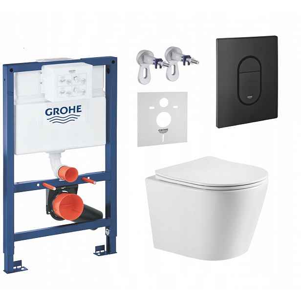 7v1 Podomítkový Wc Set Stelaz Grohe Wc Mísa Tornado Imprese Tlačítko