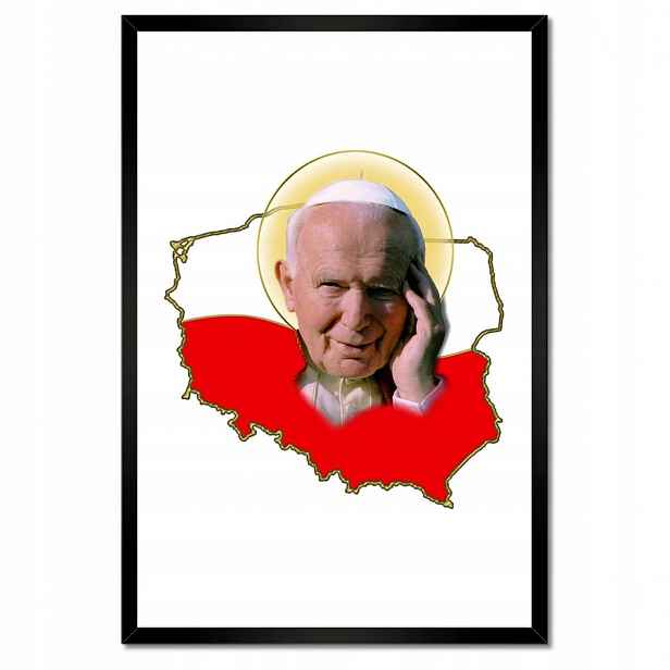 Plakáty v rámu 40x60 Papež Polák Jan Pavel II
