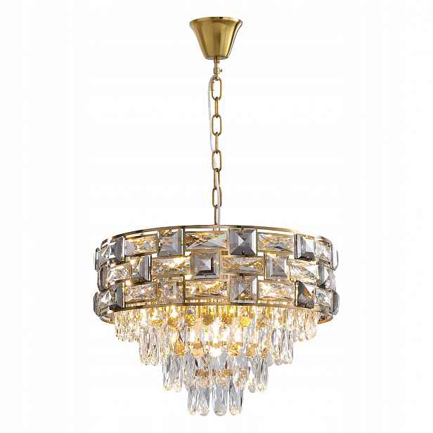 MiLAGRO Lustr Luxuria 9Xe14 Lampa Osvětlení Interiéru Design Led