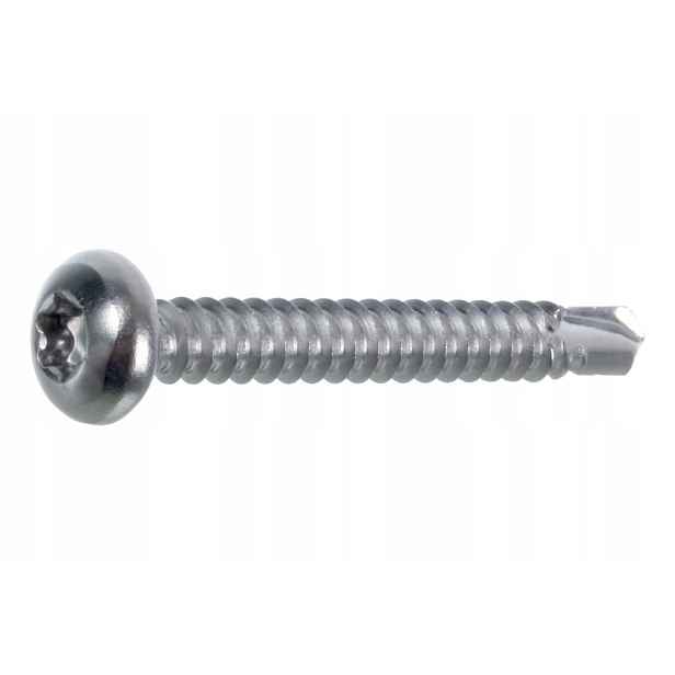 Nerezový šroub do kovu s vrtákem A2 304 DIN7504 5.5 x 38 mm 100 ks