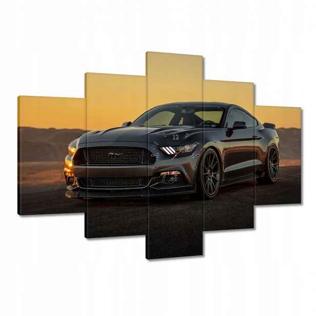 Hodiny 150x105 Ford Mustang vyrobené v Usa