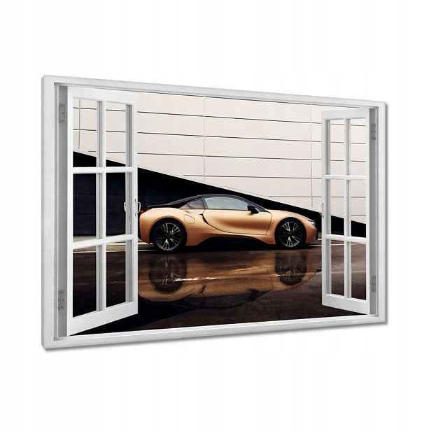 Obrazy 90x60 Zlaté Bmw Auto