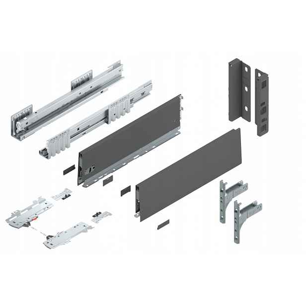 Blum Merivobox 400 Šuplík Medium K Tip-On Antr 40kg