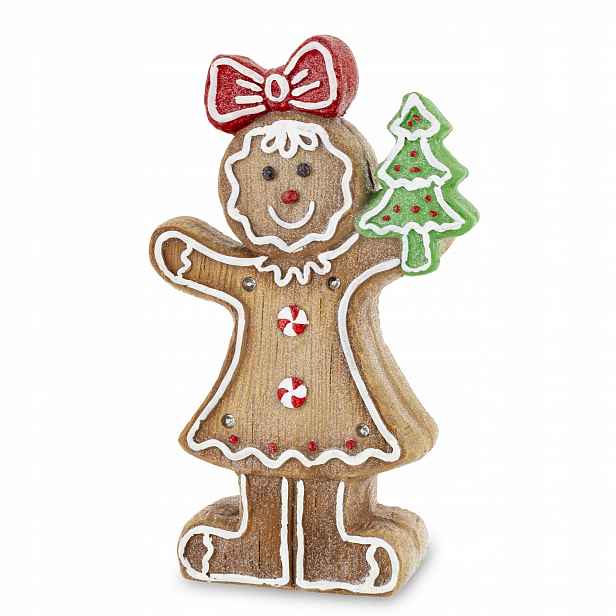 Perníkové sušenky Led vánoční dekorace Dívka Vánoce