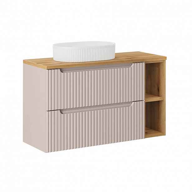 Petits-meubles UMYVADLO 100.4cm Riva Kašmír a dřevo