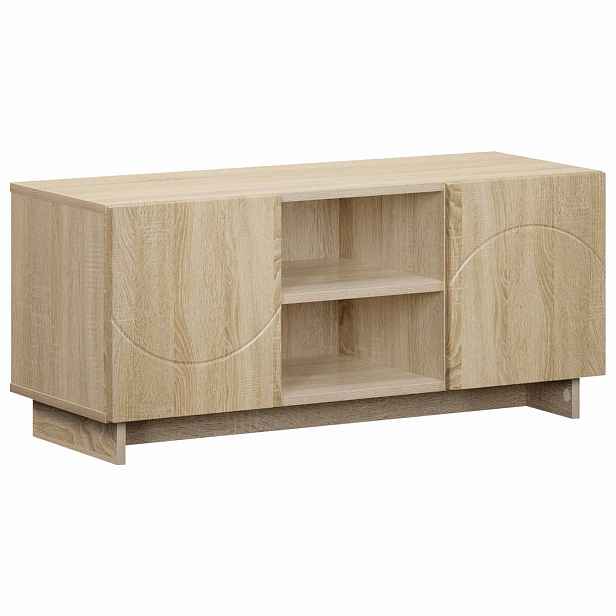 vidaXL Televizní stojan 90 x 34.5 x 40 cm Dub sonoma Kompozitní dřevo
