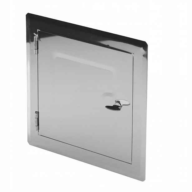 Komínová revizní dvířka Vytěrák 140 x 140 Nerezové Vytěrákové dveře 14x14