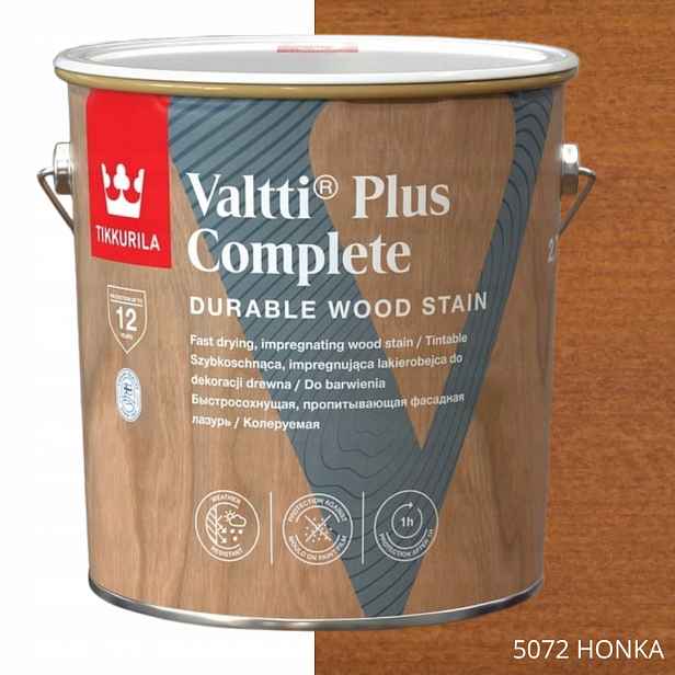 Tikkurila Lakovací Hmota Valtti Plus Complete 2,7 L Barva 5072 Honka
