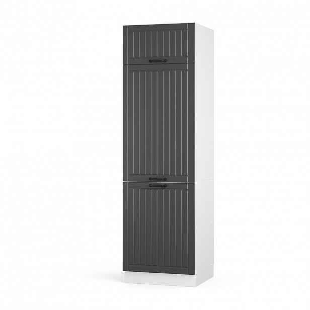 Vicco SKŘÍŇKA NA LEDNICI Fame-Line Antracitový venkovský dům 60 cm
