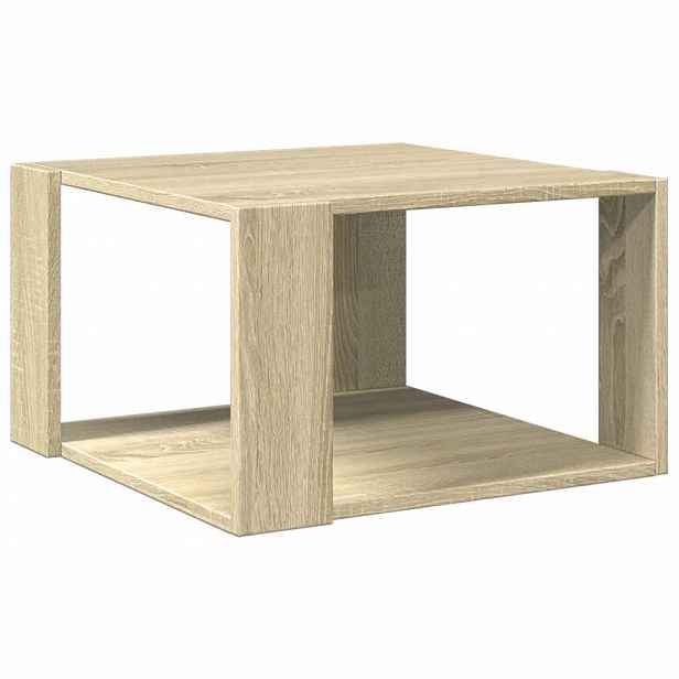 vidaXL Konferenční stolek dub sonoma 51,5x51,5x30 cm kompozitní dřevo