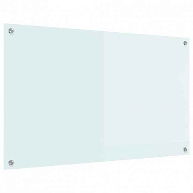 vidaXL Kuchyňský obklad Mléko 100 x 60 cm tvrzené sklo