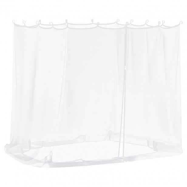 vidaXL Moskytiéra pro altán 220 mesh Bílá 2 x 2 x 2 m Polyester