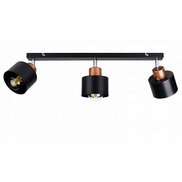 Lampa Stropní Svítidlo Lustr regulovatelný Nosník Hrnek Měď