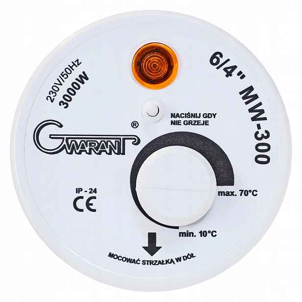 Ohřívač Bojleru 3000W 3 kW 6/4 palce Gwarant