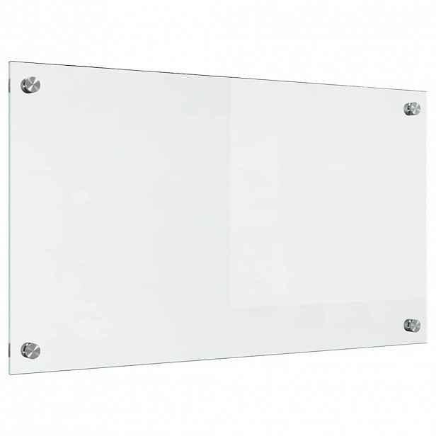 vidaXL Kuchyňský obklad Transparentní 70 x 40 cm tvrzené sklo