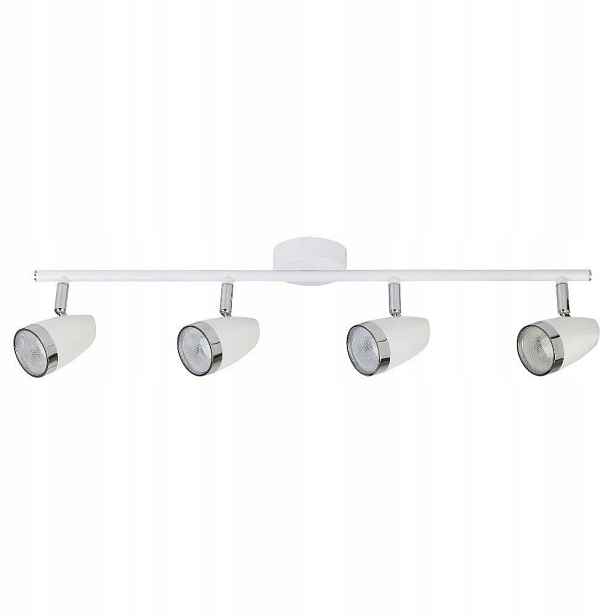 Bílá čtyřbodová reflektorová lampa