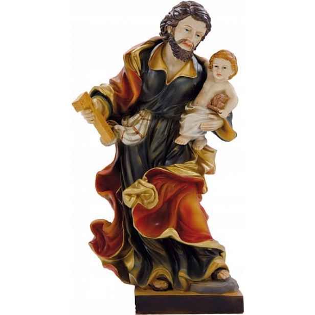 Figurka sv. Josefa Cieśla Pracovník Řemeslník s Ježíškem – 39,6 cm
