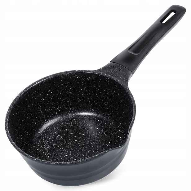 Granitový rendlík Hrnec s rukojetí na vaření dušení 18 cm 1,6 l Grande