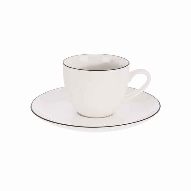 Hrnek s podšálkem Decora espresso 0,1 l 2 ks