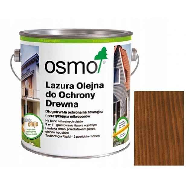 Osmo 707 0,75L Lazura na fasády Ořech Wawa