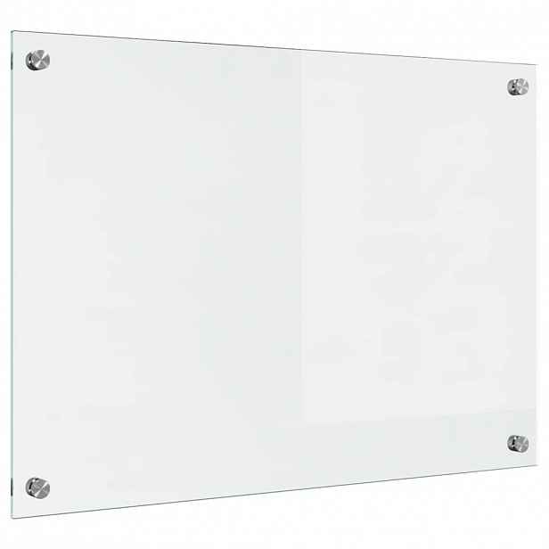 vidaXL Kuchyňský obklad Transparentní 70 x 50 cm tvrzené sklo