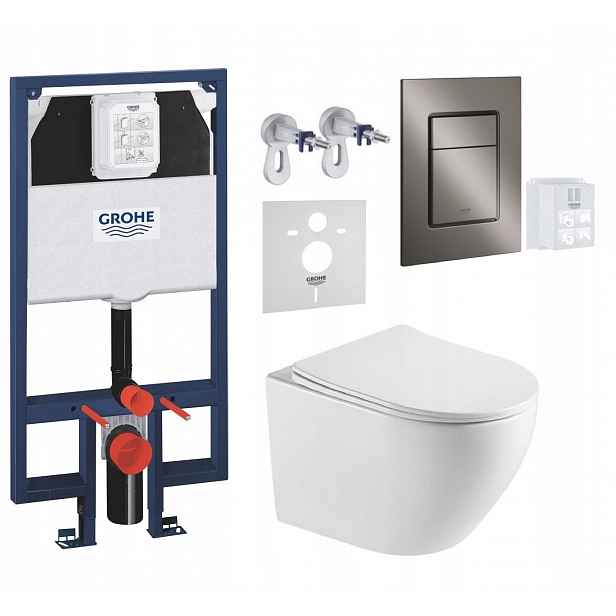 7v1 Wc Set, Stelaz Grohe Slim Wc Mísa Tornado Imprese Tlačítko