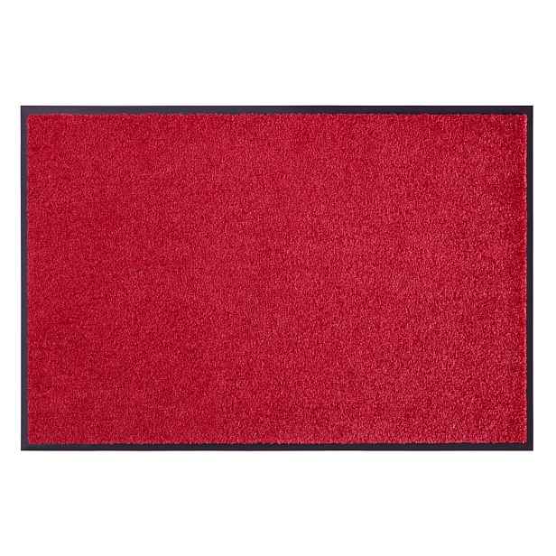 Červená rohožka Hanse Home Wash & Clean, 39 x 58 cm