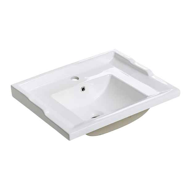 Comad Zápustné umyvadlo Retro 60 cm bílé