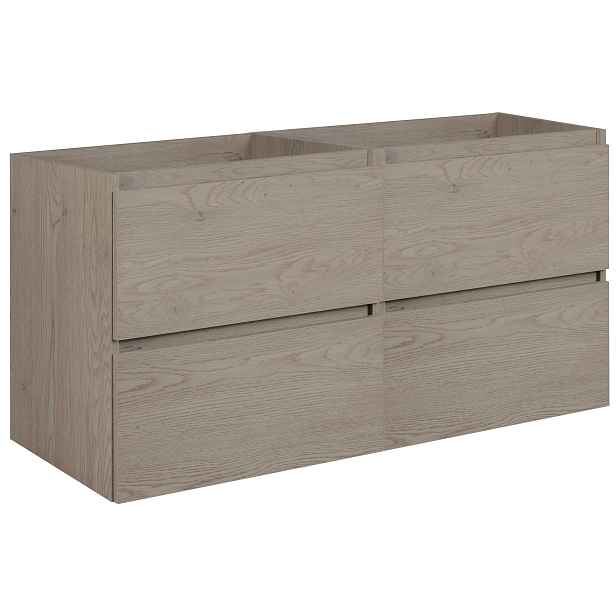Elvisia Skříňka pod umyvadlo SIMPLE Dark oak | 120 cm