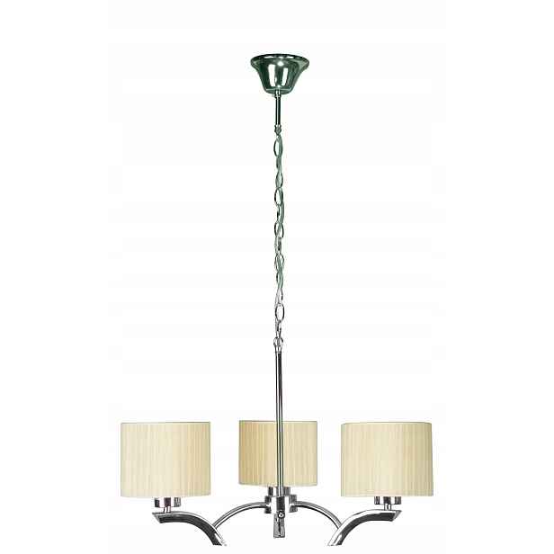 Krémové závěsné svítidlo3X60W E27 Draga Candellux