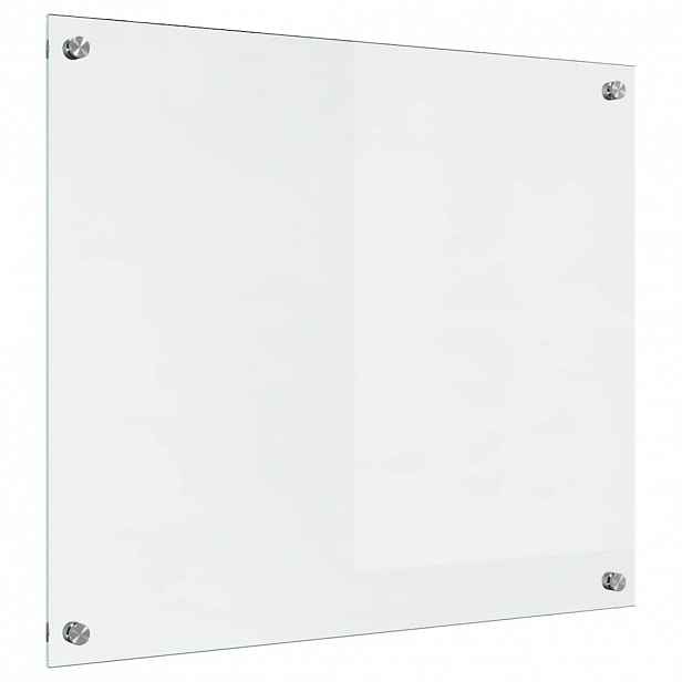 vidaXL Kuchyňský obklad Transparentní 70 x 60 cm tvrzené sklo