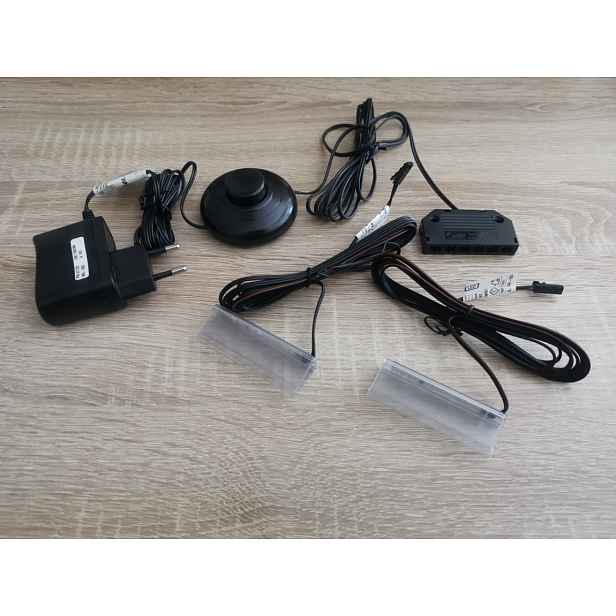 LED 06 - sestava 1D (skleněné police) bílá teplá