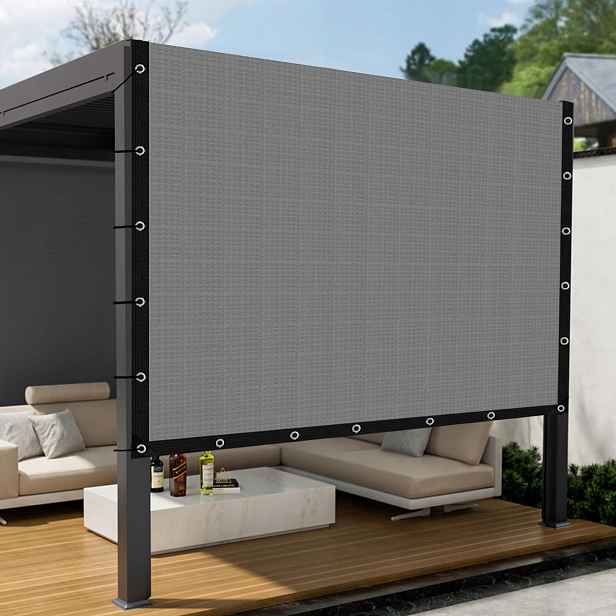Stínící síť Garden85 Model 85 zelená lehká propouští vzduch