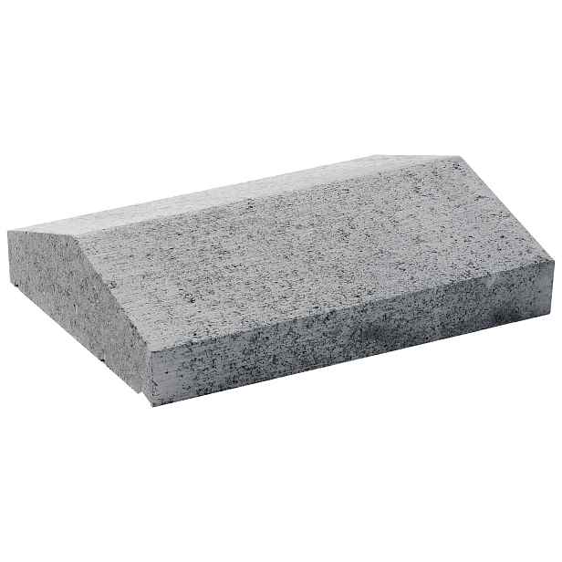 Deska zákrytová BEST III sedlová průběžná přírodní 300×400×100 mm