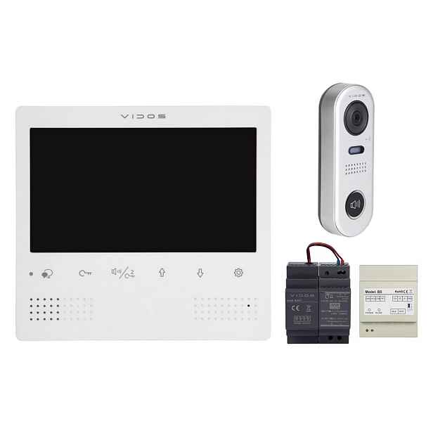 Digitální videodomofon Vidos Duo M1023W S1001