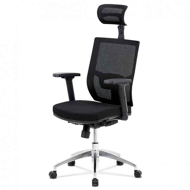 Kancelářská židle BK, černá látka - 71 x 56 x 114-123 cm