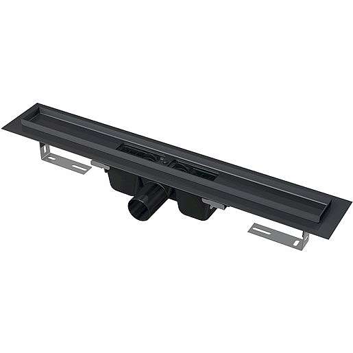 Sprchový žlab Alcaplast 145 cm nerez černá mat APZ1BLACK-1450