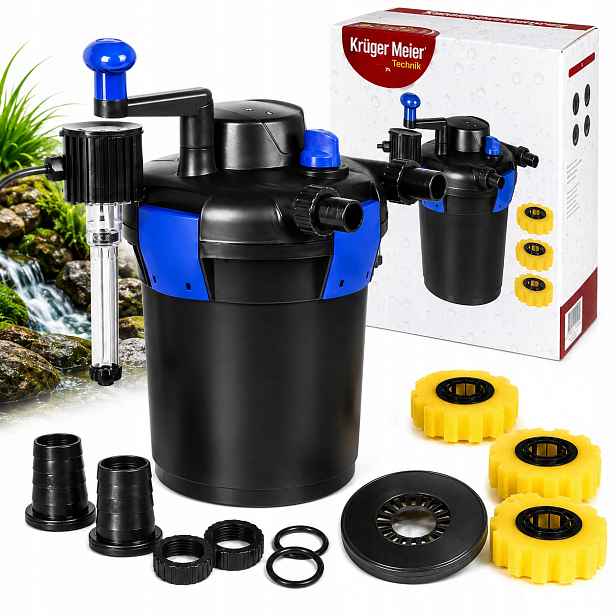 Tlakový Uv Filtr Pro Jezírko Do 4000 L Kruger Meier Pondx Uv