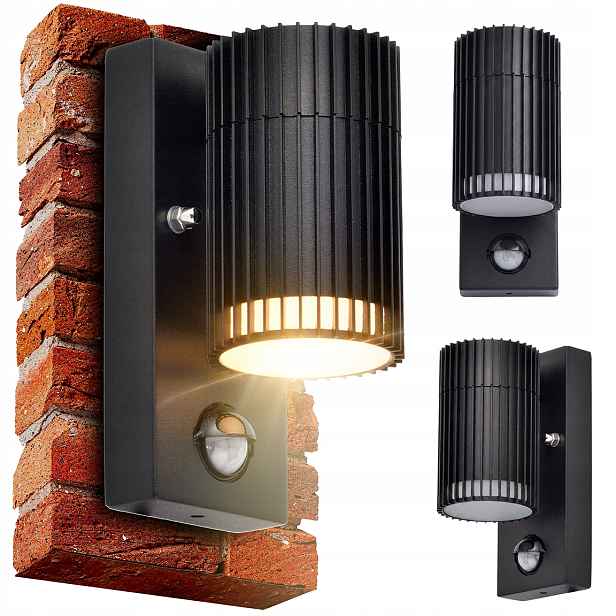 Venkovní nástěnné Led fasádní zahradní svítidlo GU10 Pir