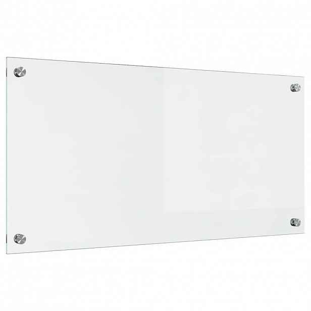vidaXL Kuchyňský obklad Transparentní 80 x 40 cm tvrzené sklo