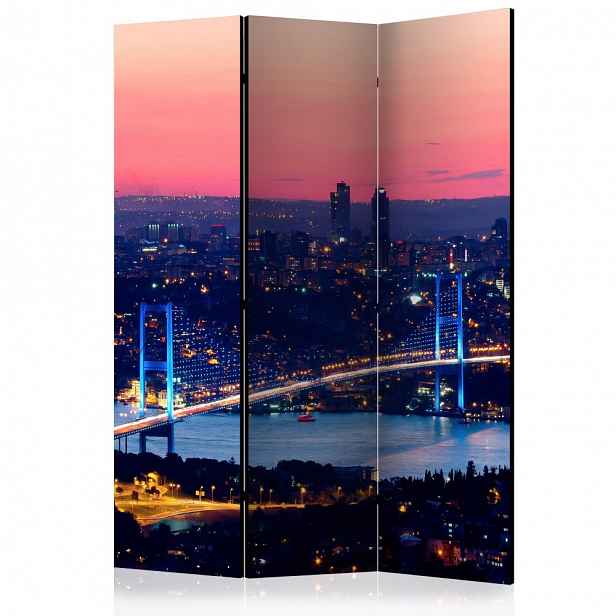 Paraván Bosphorus Bridge Dekorhome 135x172 cm (3-dílný)